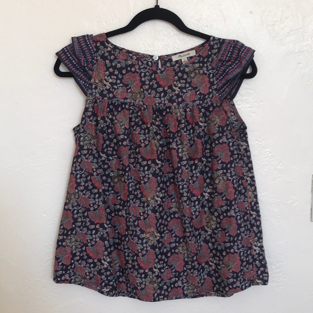 Floral Madewell Top